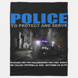 Polizeischutz und Fleece