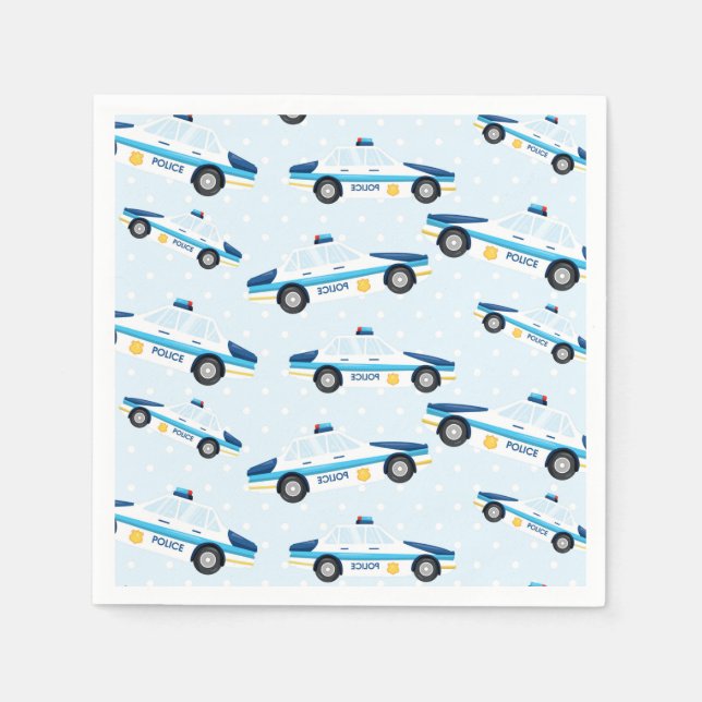 Polizeistruktur Serviette (Vorderseite)