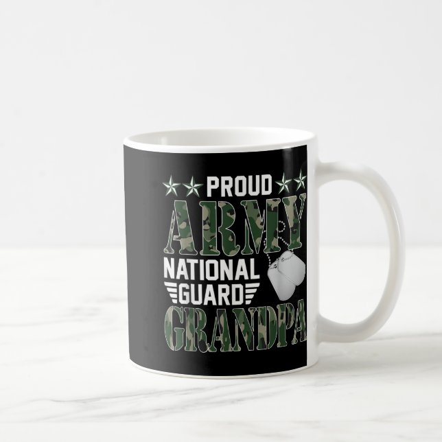Polizeiwache des Großvaters Militär Kaffeetasse (Rechts)