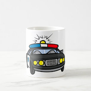 Polizeiwagen Kaffeetasse