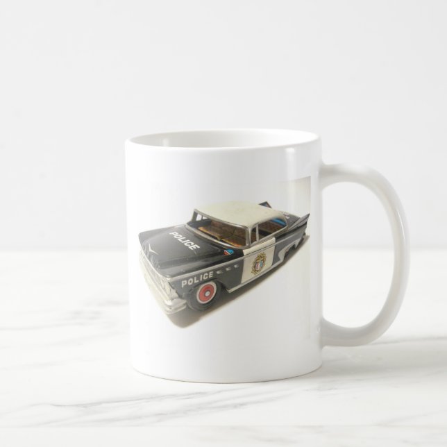 Polizeiwagen Kaffeetasse (Rechts)