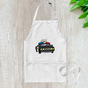 Polizeiwagen Schürze