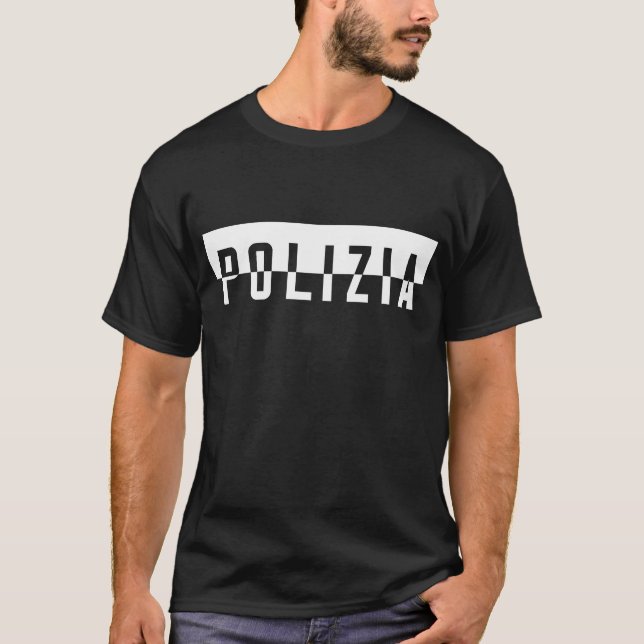 Polizia T-Shirt (Vorderseite)