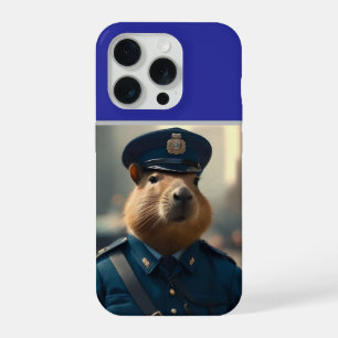 Polizist Capybara: Frieden bewahren, iPhone 15 Pro Hülle
