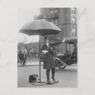 Polizist für Frauen - Vintag Postkarte