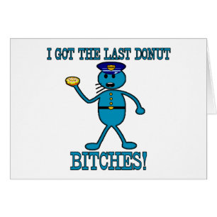 Polizist hat letzten Krapfen