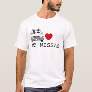 Polizist HERZ meine Nissans T-Shirt