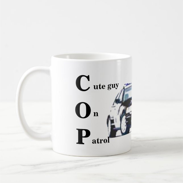 POLIZIST KAFFEETASSE (Links)