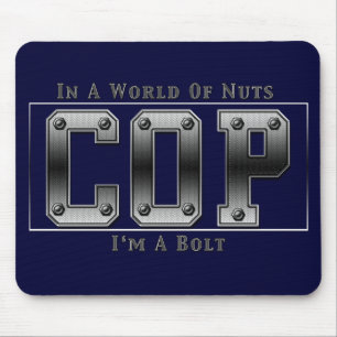 POLIZIST MOUSEPAD