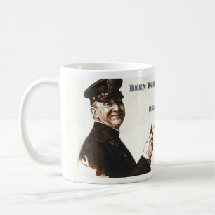 Polizist-Schale Tasse