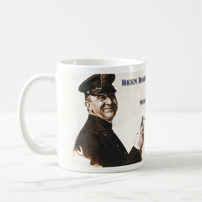 Polizist-Schale Tasse (Links)