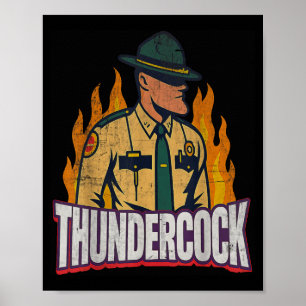 Polizist Sergeant Cius Thunder Bodycam Lustiges Me Poster