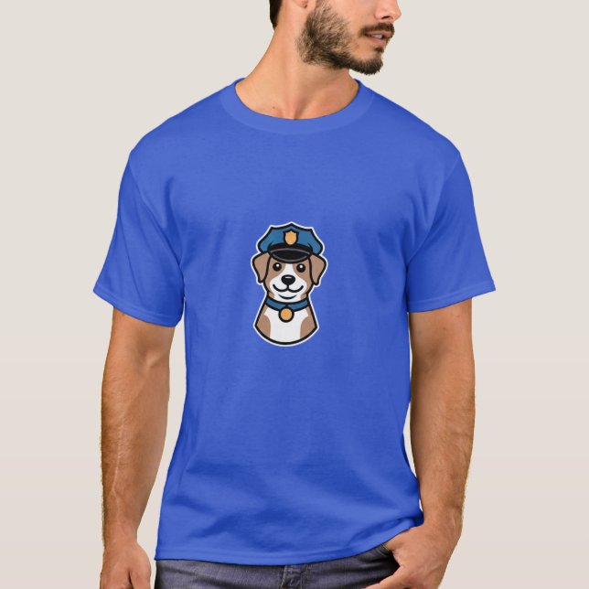 Polizist T-Shirt (Vorderseite)