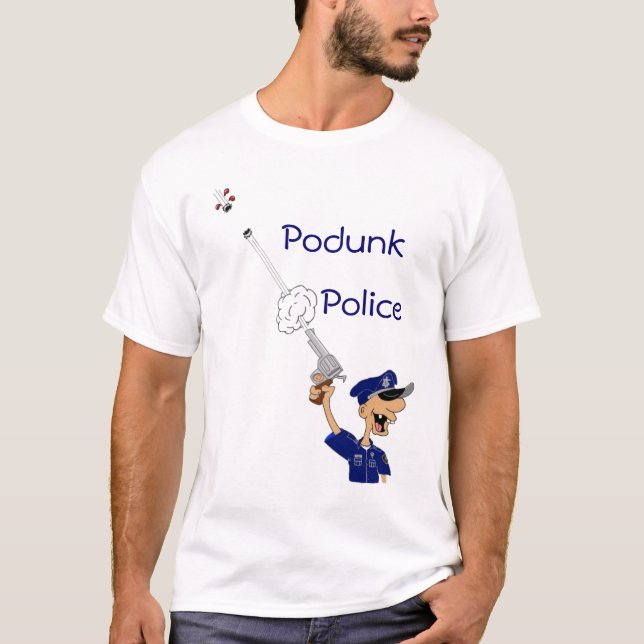 Polizist T-Shirt (Vorderseite)