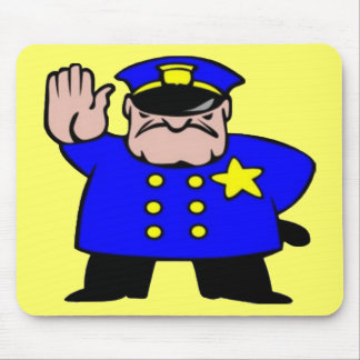 Polizist - Tag des Vaters Mousepad