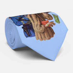 Polizist und reiche Dame verhafteten in den 30er J Krawatte