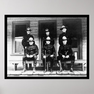 Polizisten aus Dawson Yukon Territory 1906 Poster