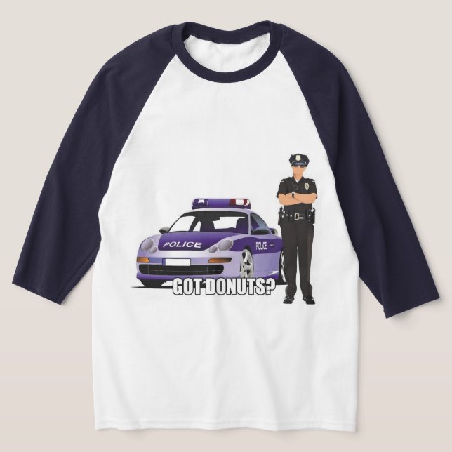 Polizisten-Diät T-Shirt (Ablage )