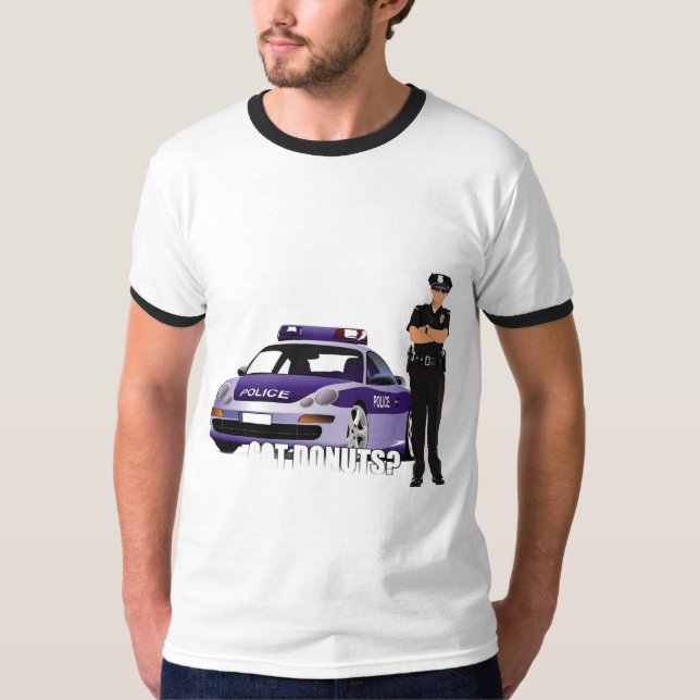 Polizisten-Diät T-Shirt (Vorderseite)