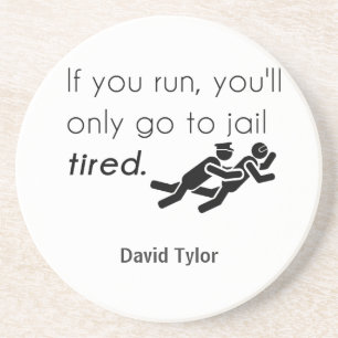 Polizisten Jokes Getränkeuntersetzer