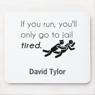 Polizisten Jokes Mousepad