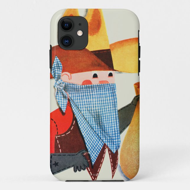 Polizisten und Räuber Case-Mate iPhone Hülle (Rückseite)