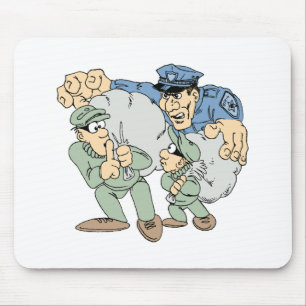 Polizisten und Räuber Mousepad