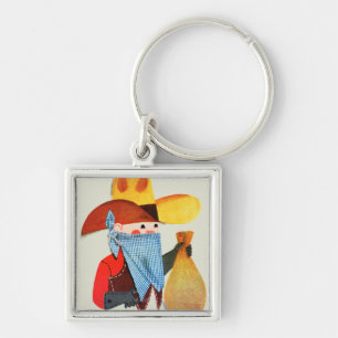 Polizisten und Räuber Schlüsselanhänger