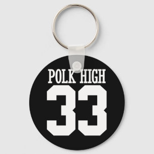 Polk hoch schlüsselanhänger