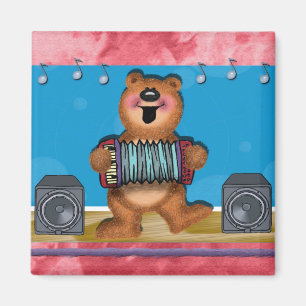 Polka-Bärn-Magnet Magnet