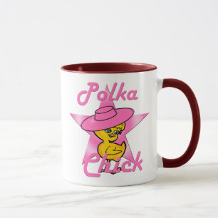 Polka Chick #8 Tasse