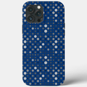 Polka Dot 01.Gray Blue BG Case-Mate iPhone Hülle