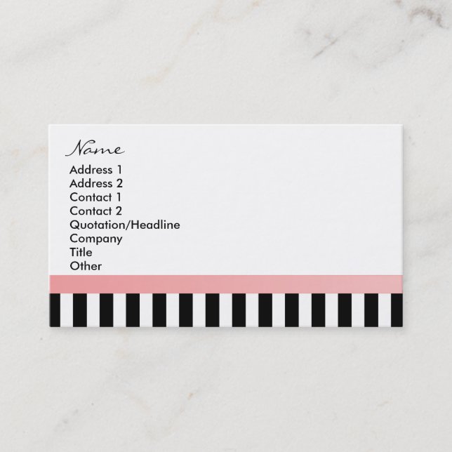 Polka Dot Bike mit Geschenk 2 Visitenkarte (Vorderseite)