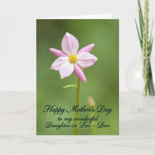 Polka Dot Blossom Familienliebe Karte