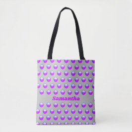 Polka Dot Bright Lila Geometric Säugling Baby