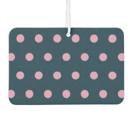 Polka Dot Car Air Freshener (Midnight Blue & Pink) Autolufterfrischer