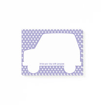 Polka Dot Car-Shaped Motivierend