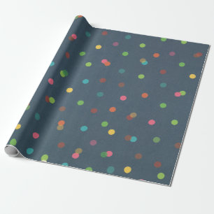Polka dot Colorful Vibranful fröhlich Geschenkpapier