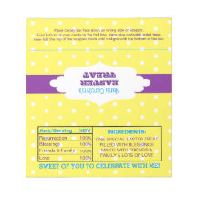 Polka Dot Easter Leckerei für Candy Wrappers