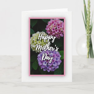 Polka Dot Floral Wishes Karte