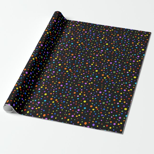 Polka Dot Fun Wrapping Paper Geschenkpapier (Ungerollt)