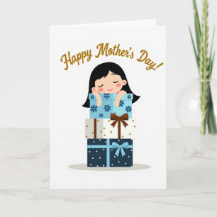 Polka Dot Geschenkkarte Karte