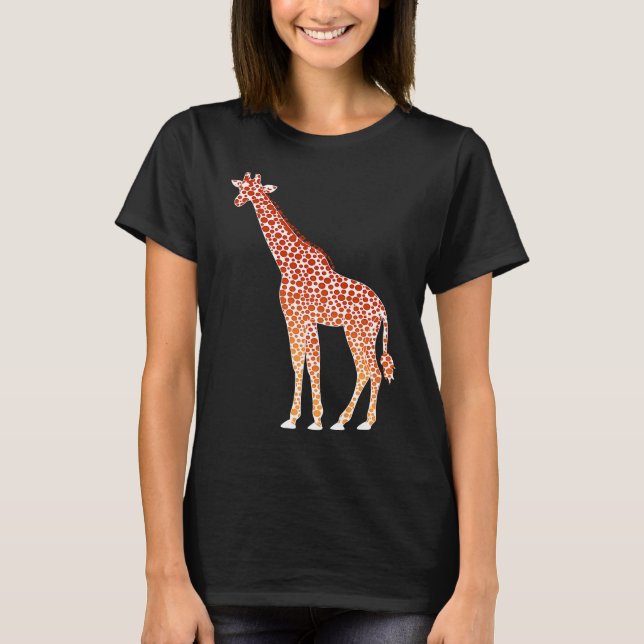 Polka Dot Giraffe 15th September International Dot T-Shirt (Vorderseite)