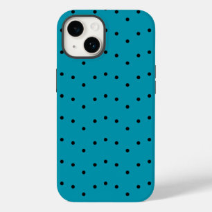 Polka Dot Green Blue Pattern Case-Mate iPhone 14 Hülle