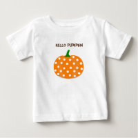 Polka Dot Hello Pumpkin