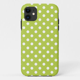 Polka Dot iPhone 5 Fall in Tender Shoots Green 11 Hülle