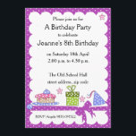 Polka Dot Kid Birthday Einladung<br><div class="desc">Eine atemberaubende Einladung zum Geburtstag eines Kindes! Dieses hübsche Polka Dot Design lädt Kinder zu allen Party ein - Geburtstage,  Tee-Party oder Picknicks! Schreiben Sie Ihre eigenen Party-Details für eine wirklich einzigartige Art,  Ihre Gäste einzuladen.</div>