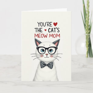 Polka Dot Kitty Freundschaftskarte Karte