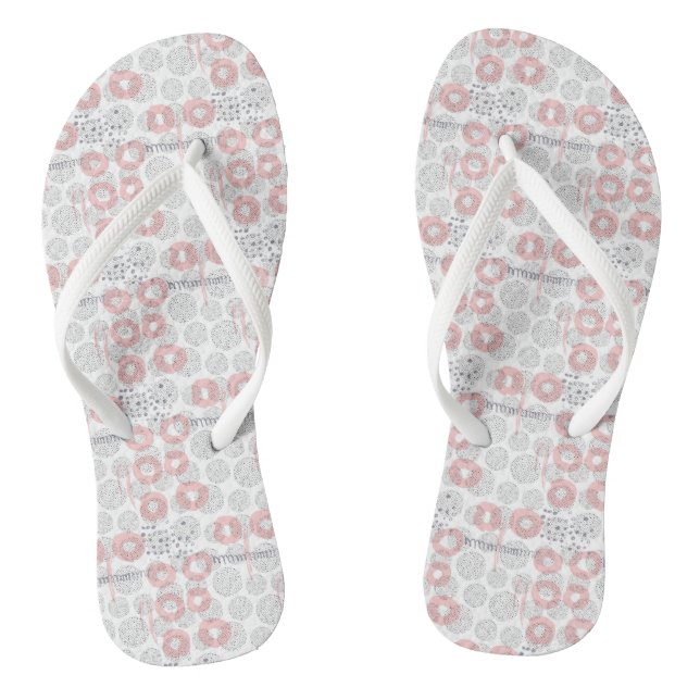 Polka-Dot-Kreismuster Flip Flops (Fußbett)