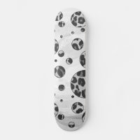 Polka Dot Leopard Schwarzweiß-Design